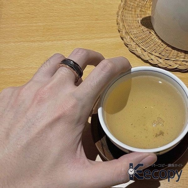 スタイリッシュ ブルガリ リング 細部まで美しい スーパーコピー 406 画像 9