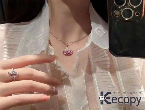 シンプルで上品 ブルガリ ネックレス ギフトにも選びやすい コピー N級品 543 画像 2