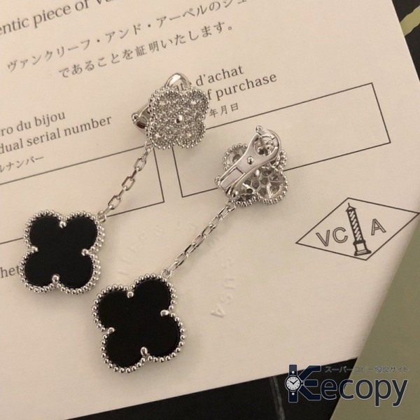 存在感のある ヴァン クリーフ＆アーペル イヤリング 重ね付けにもおすすめ スーパーコピー 803 画像 3