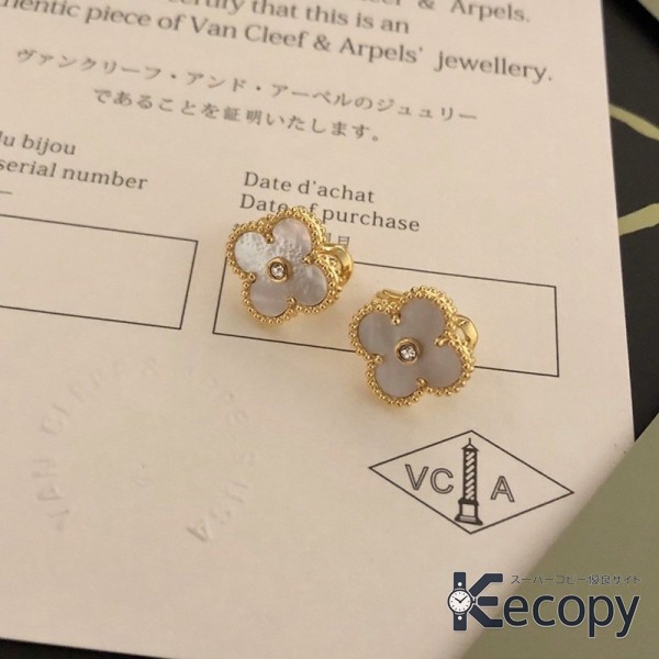 高級感あふれる ヴァン クリーフ＆アーペル イヤリング さりげない存在感 N級品 通販 849 画像 4