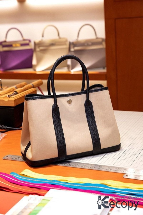 高級感あふれる エルメス ガーデンパーティ 収納力と上品さを両立 偽物 人気 4221 画像 4