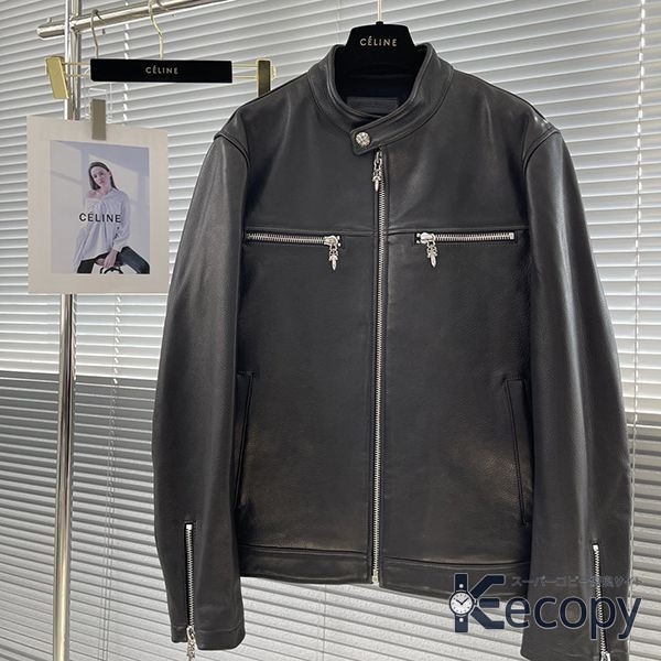 コーデの主役 クロムハーツ ジャケット 一枚で決まる 偽物 人気 586 画像 4