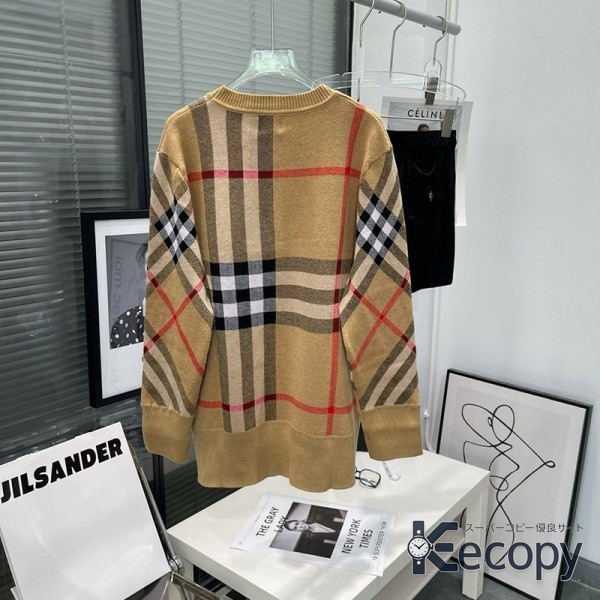 コーデの主役 バーバリー ニット 着回しやすいデザイン スーパーコピー 696 画像 8