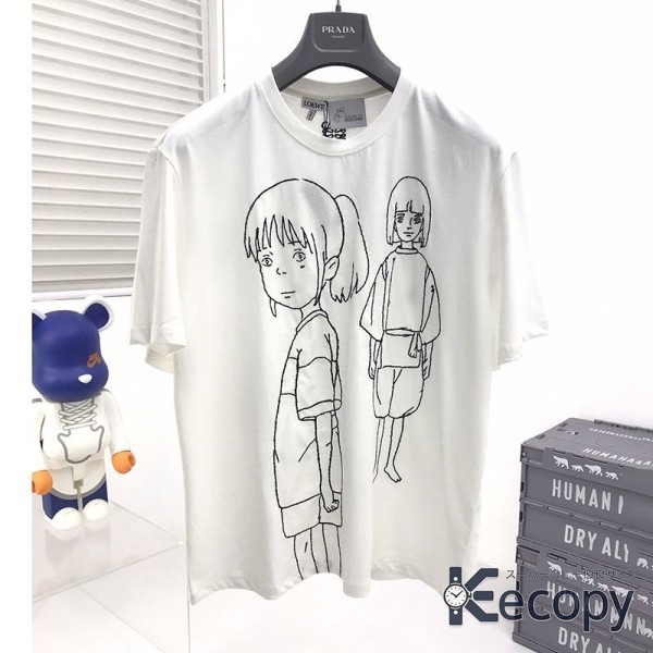 シンプルで上品 ロエベ 半袖 着回しやすいデザイン 激安コピー 3691