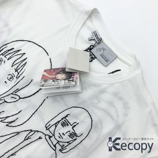 シンプルで上品 ロエベ 半袖 着回しやすいデザイン 激安コピー 3691 画像 3