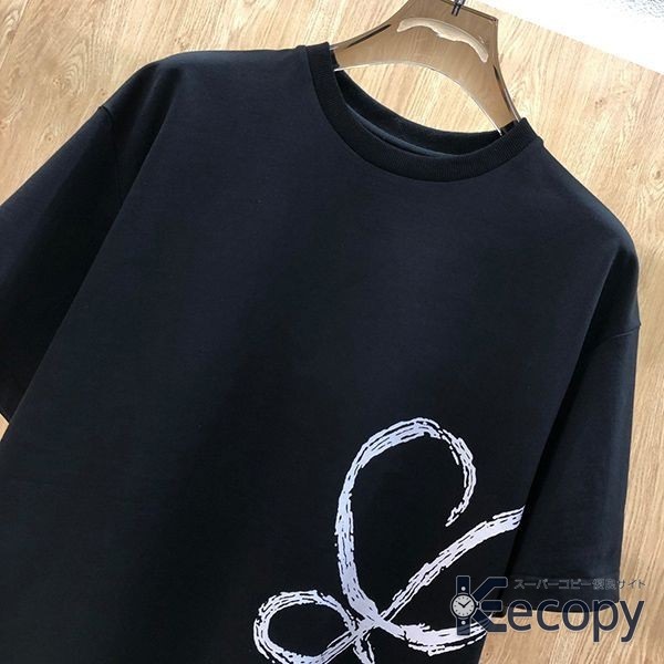 スタイリッシュ ロエベ 半袖 一枚で決まる 偽物 人気 3658 画像 3