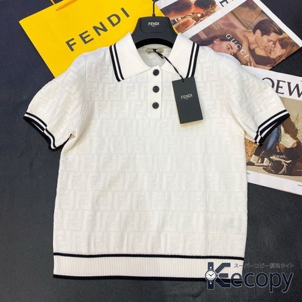 シンプルで上品 フェンディ 半袖 コーデに取り入れやすい 偽物 人気 3041 画像 2