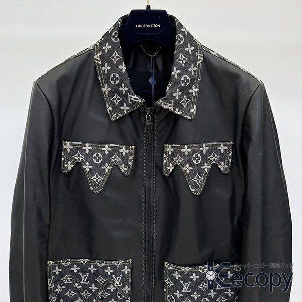 シンプルで上品 ルイ・ヴィトン ジャケット 旬のスタイル N級品 通販 2569 画像 3