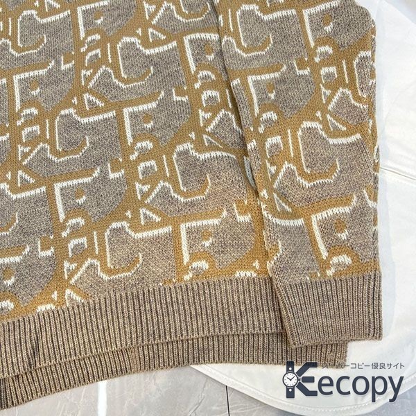 シンプルで上品 ディオール ニット 存在感ある仕上がり 偽物 人気 3324 画像 6
