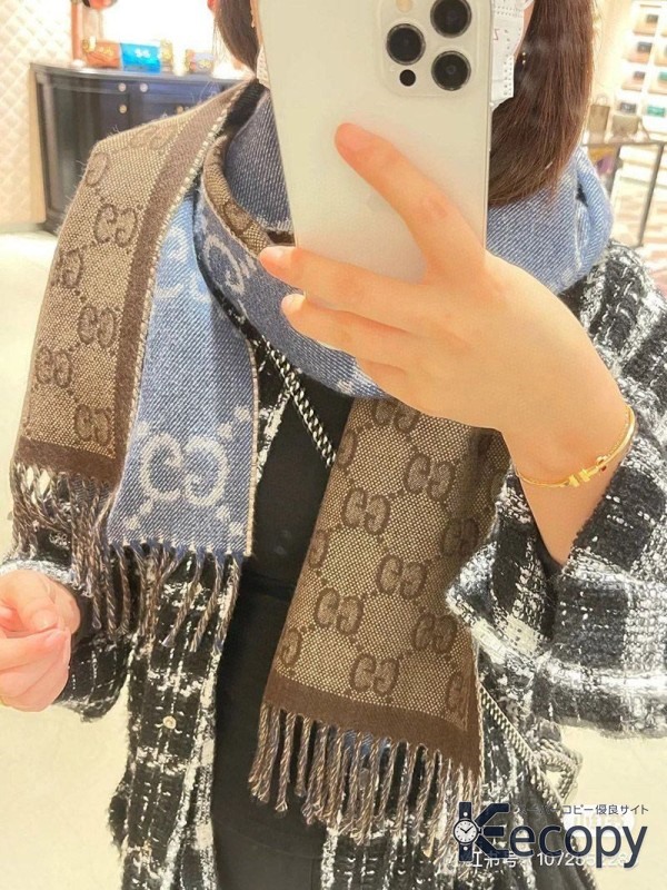 ギフトにも人気 グッチ スカーフ 巻き方を楽しめる コピー N級品 33 画像 3