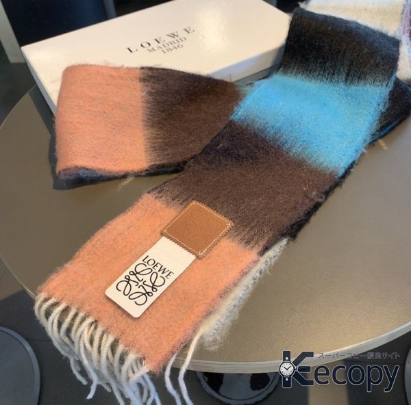 上品な逸品 ロエベ スカーフ コーデを彩る スーパーコピー 送料無料 530 画像 3