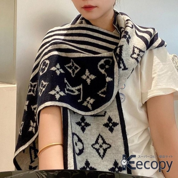 存在感のある ルイ・ヴィトン スカーフ コーデを彩る 最高級コピー 384 画像 2