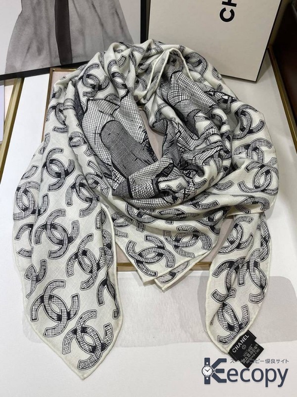 高級感あふれる シャネル スカーフ 季節を問わず活躍 コピー N級品 92 画像 5
