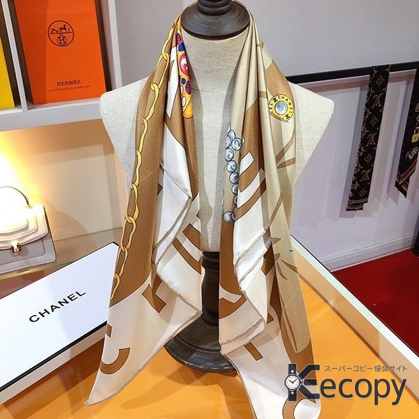 話題の新作 シャネル スカーフ 巻き方を楽しめる 偽物 人気 97 画像 4