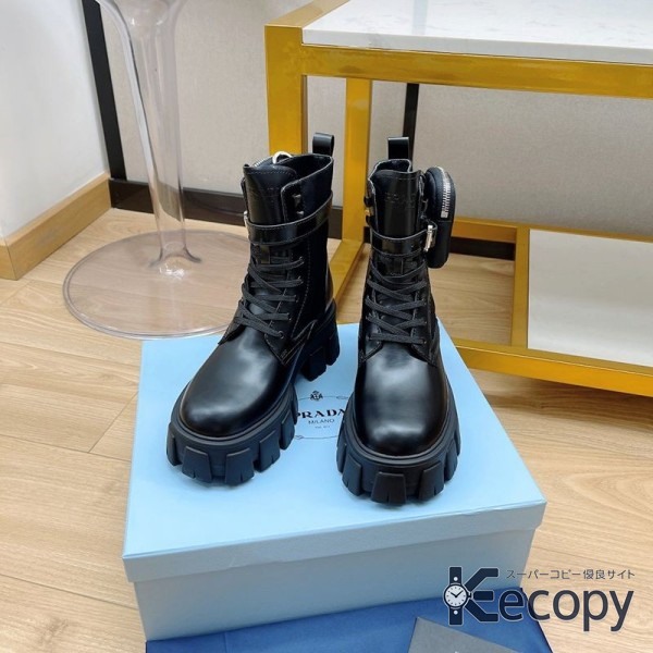 シンプルで上品 プラダ ブーツ 歩きやすい定番 偽物 人気 665 画像 2