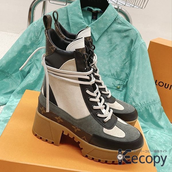 シンプルで上品 ルイ・ヴィトン ブーツ 足元を印象的に 偽物 人気 908 画像 3