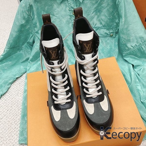 シンプルで上品 ルイ・ヴィトン ブーツ 足元を印象的に 偽物 人気 908 画像 5