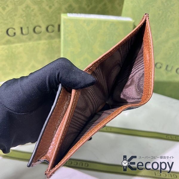 定番人気 グッチ 折り財布 スマートなフォルム 最高級コピー 120 画像 4