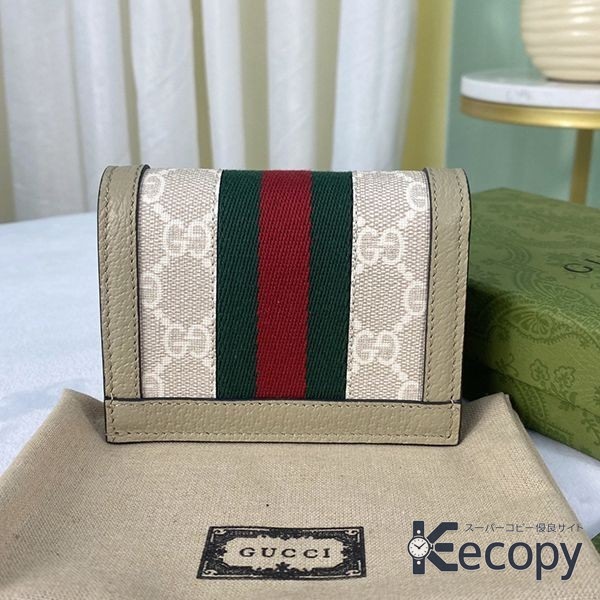 新作 グッチ 折り財布 毎日使える定番 コピー N級品 135 画像 2