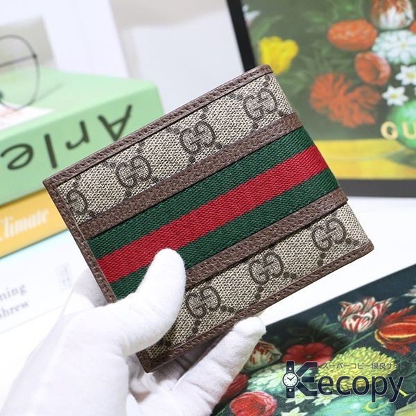 新作 グッチ 折り財布 収納力に注目 コピー N級品 140 画像 2