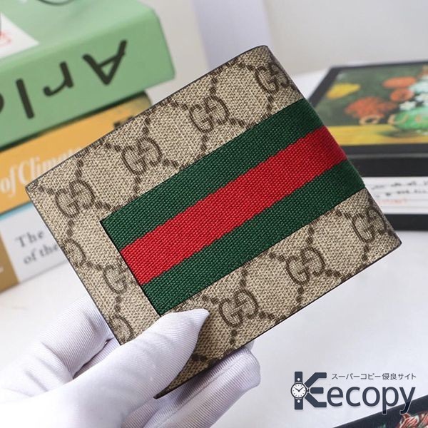 定番人気 グッチ 折り財布 毎日使える定番 偽物 人気 142 画像 2