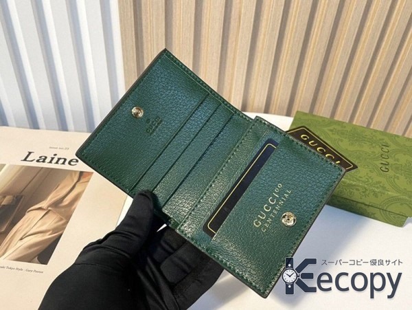 存在感のある グッチ 折り財布 収納力に注目 偽物 人気 102 画像 7