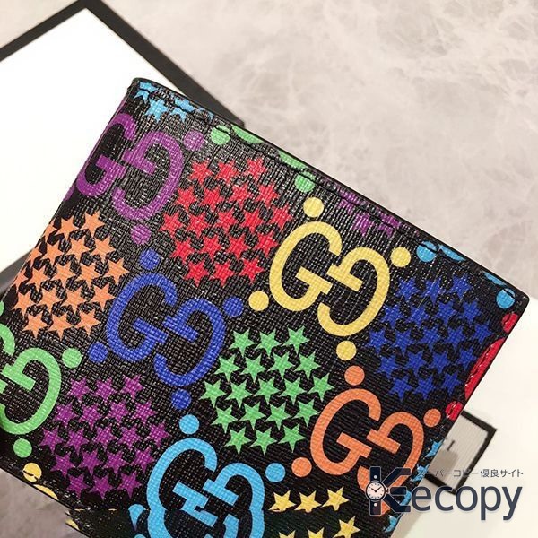 シンプルで上品 グッチ 折り財布 収納力に注目 コピー N級品 180 画像 2