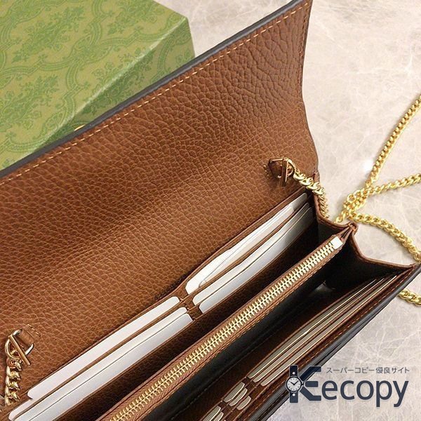 定番人気 グッチ 長財布 収納力に注目 コピー N級品 228 画像 4