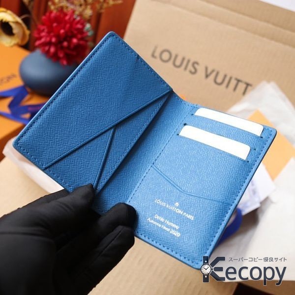 洗練デザイン ルイ・ヴィトン 折り財布 収納力に注目 N級品 通販 845 画像 4