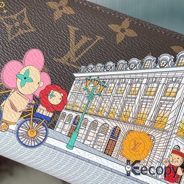 コーデの主役 ルイ・ヴィトン 長財布 手になじむデザイン スーパーコピー 送料無料 1087 画像 5