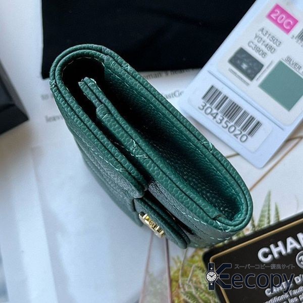 シンプルで上品 シャネル 折り財布 毎日使える定番 コピー N級品 337 画像 3