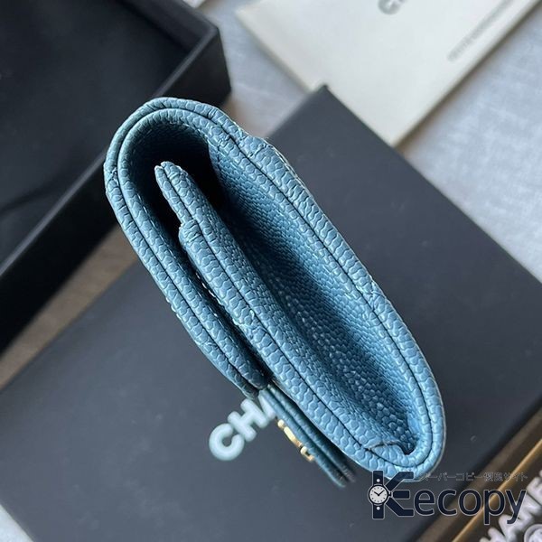 シンプルで上品 シャネル 折り財布 収納力に注目 格安コピー 346 画像 2