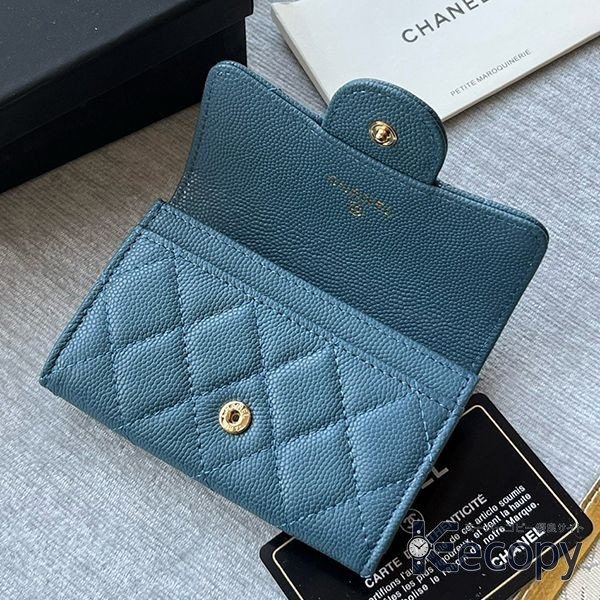 シンプルで上品 シャネル 折り財布 収納力に注目 格安コピー 346 画像 3
