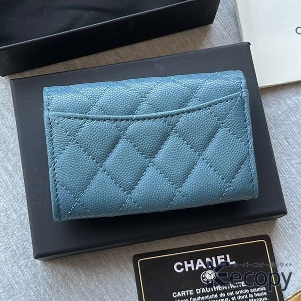 シンプルで上品 シャネル 折り財布 収納力に注目 格安コピー 346 画像 5