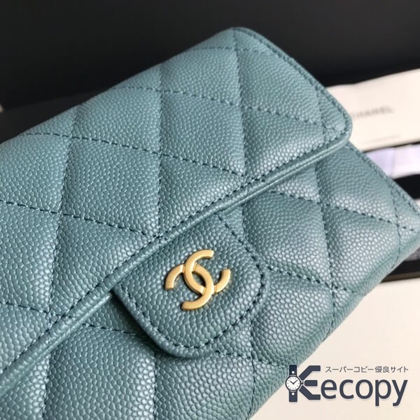 洗練デザイン シャネル 折り財布 使いやすい収納設計 スーパーコピー 送料無料 360 画像 6