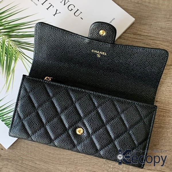 シンプルで上品 シャネル 長財布 毎日使える定番 格安コピー 367 画像 7