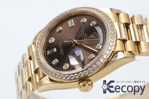 ギフトにも人気 ロレックス デイデイト 存在感のある文字盤 スーパーコピー 送料無料 1073 画像 5